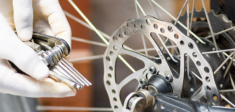 Cykelkomponenter till racercyklar